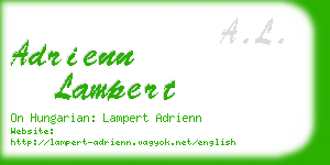 adrienn lampert business card